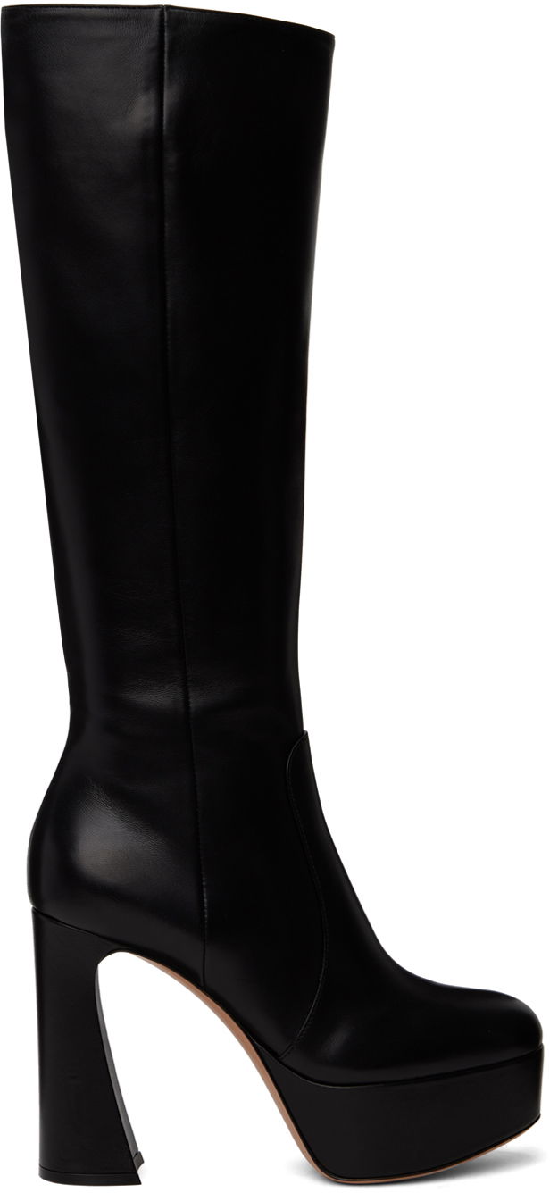 Vaatteet Gianvito Rossi Gianvito Rossi Platform Boots Musta | G80267.70RIC.NAP