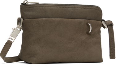 Olkalaukku Rick Owens Rick Owens Hollywood Adri Small Suede Crossbody Bag Vihreä | RA01E0625 LBAPA, 1