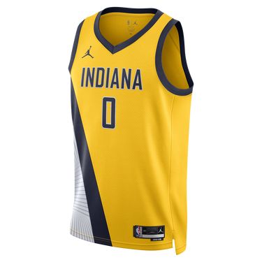 Jersey Jordan Dri-FIT NBA Indiana Pacers Statement Edition Swingman Jersey Keltainen | DO9528-731, 2
