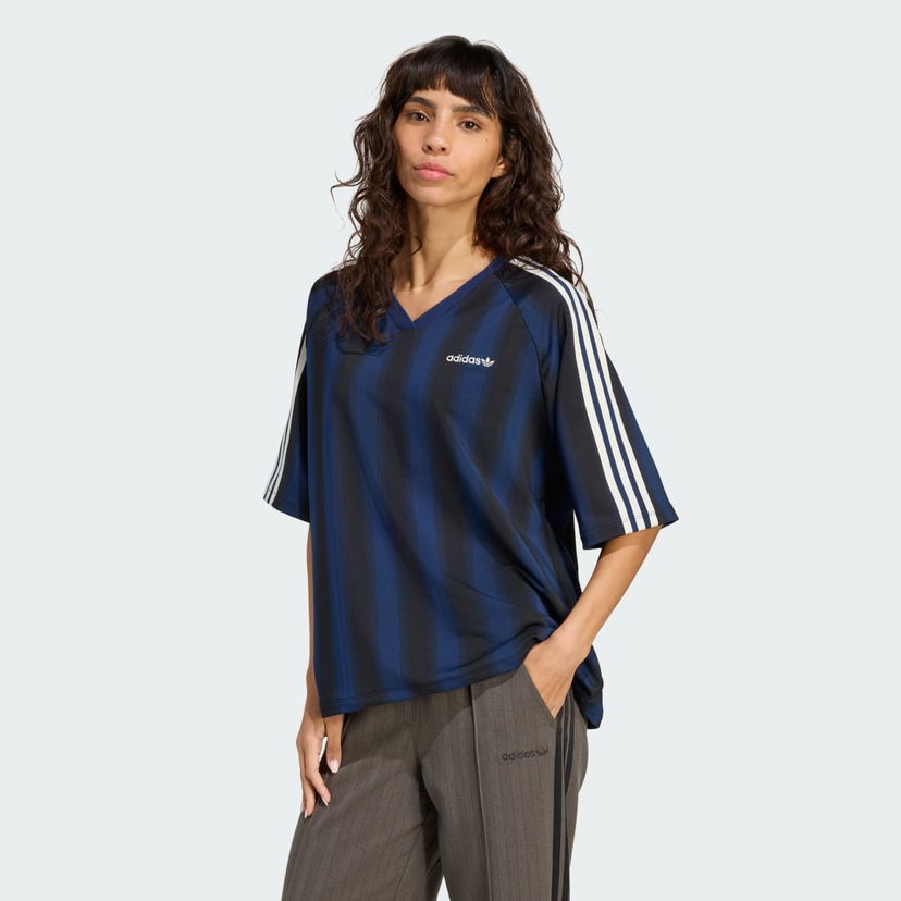 T-paita adidas Performance Linear Logo Oversized Tee Sininen | JY2854