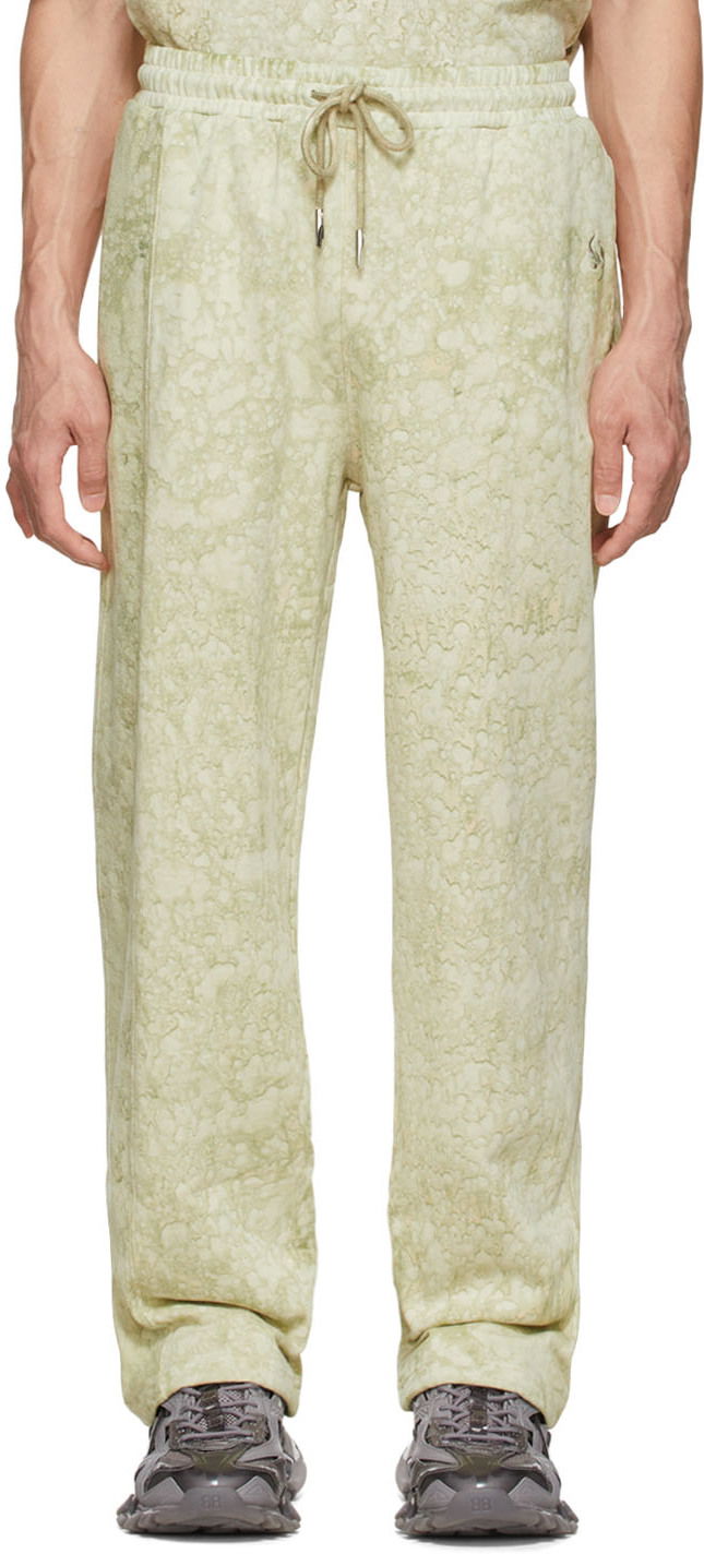 Verryttelyhousut Feng Chen Wang Feng Chen Wang Cotton Lounge Pants Vihreä | FMS13TR14