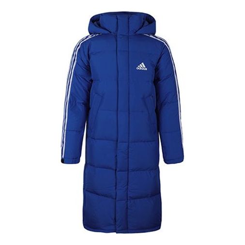 Parka adidas Originals 3ST Long Parka Sininen | EH3992