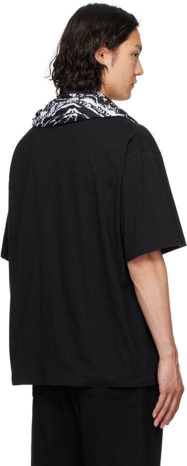 T-paita We11done We11done Wrinkled Muffler T-Shirt Musta | WD-TT1-25-732-U-BK, 2