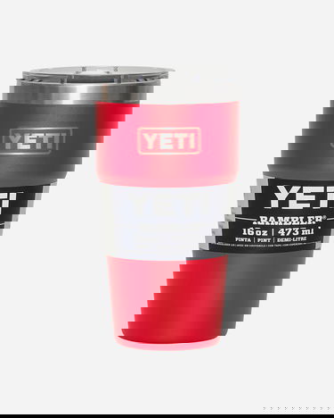 Kodin sisustus YETI Single Rambler Stackable Cup Punainen | 0322 SPR, 0