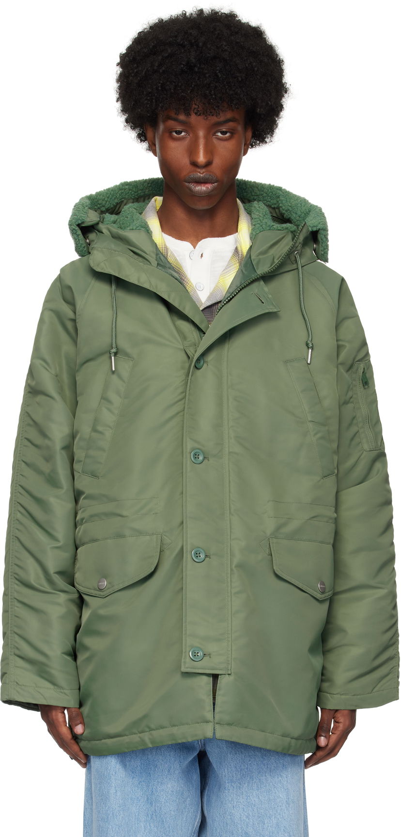 Parka Carhartt WIP Hooded Parka Coat Vihreä | I033929