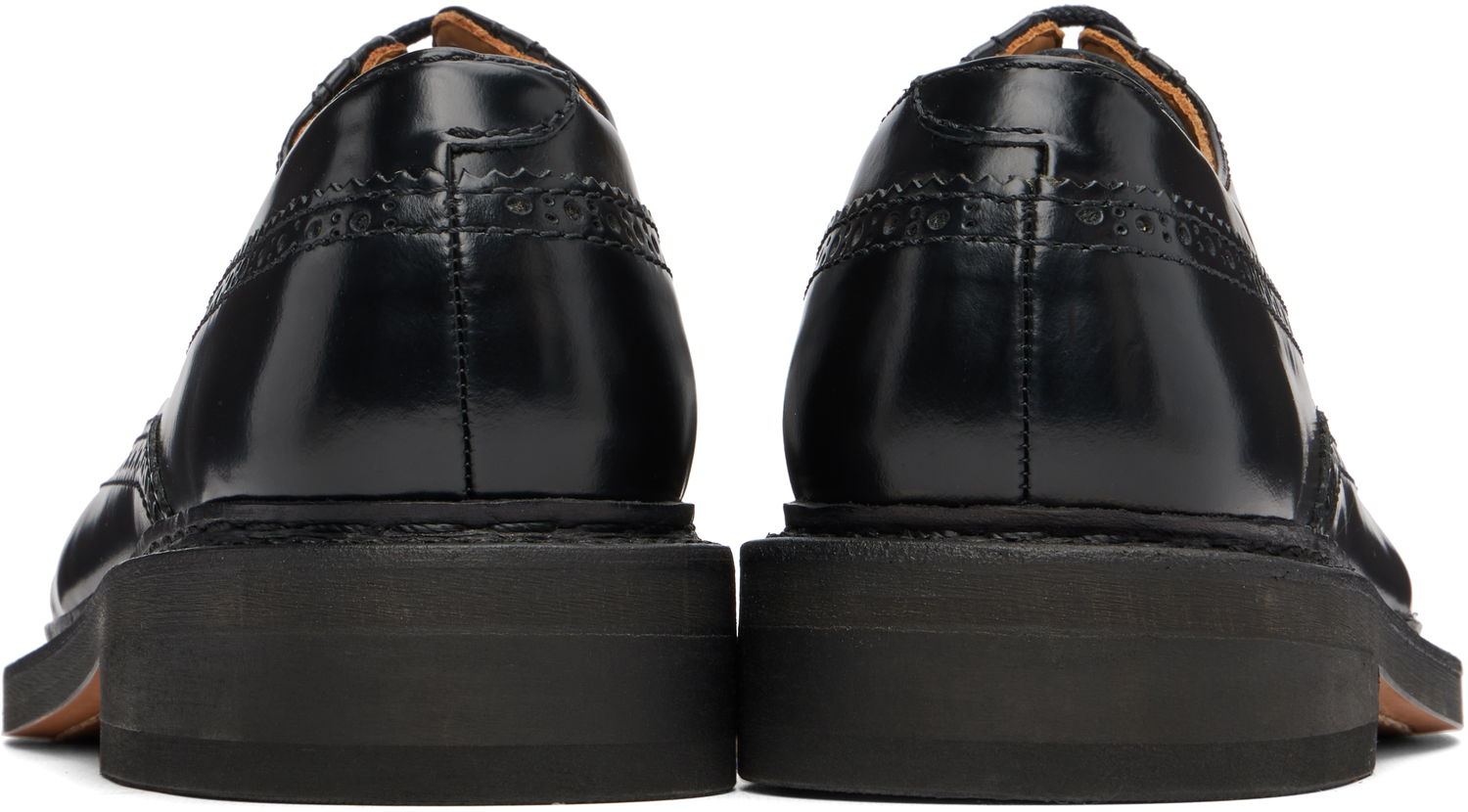 Tennarit ja kengät OUR LEGACY Our Legacy Brogue Parade Derbys Musta | A4257BB, 1