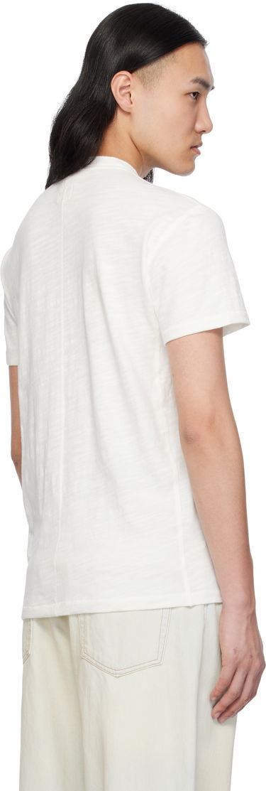 T-paita rag & bone Rag & Bone Classic Cotton Henley T-Shirt Valkoinen | M000T996G, 2