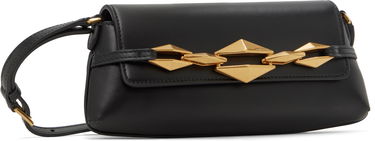 Käsilaukku Jimmy Choo Jimmy Choo Diamond East-West Shoulder Bag Musta | DIAMOND SHLDR E/W SM, 1