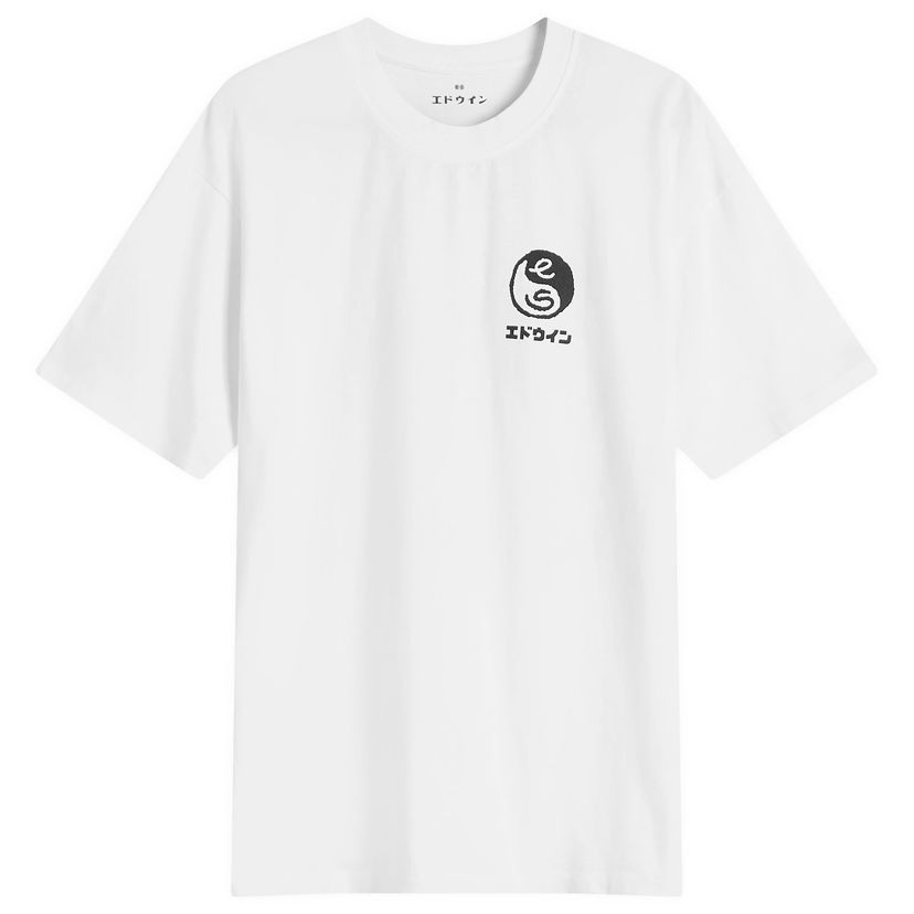 T-paita EDWIN Edwin High Bear Graphic T-Shirt, Size Large Valkoinen | I035030-0267