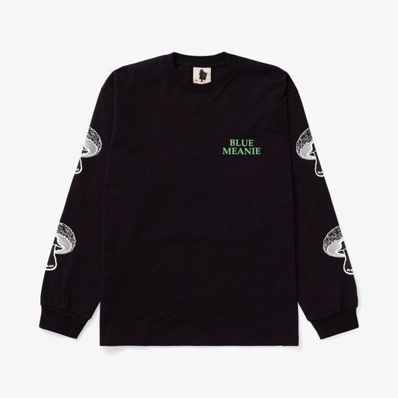 T-paita Real Bad Man Blue Meanie Long-sleeve Tee Musta | RBM10080, 0
