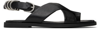 Vaatteet rag & bone rag & bone Gia Leather Crossover Sandals Musta | WFF25SF1004LE04, 0