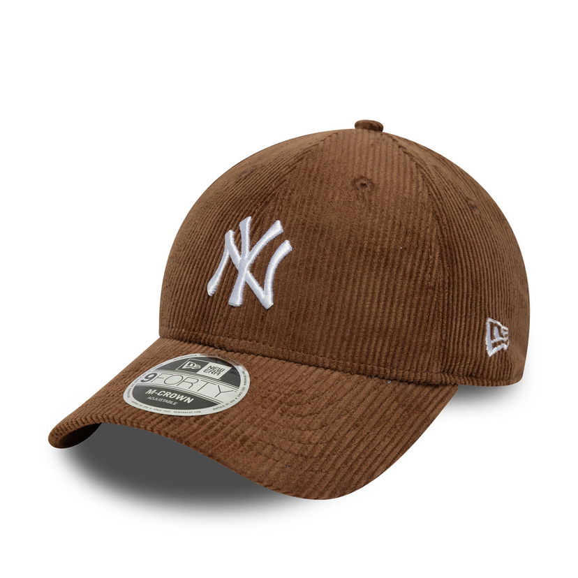 Korkki New Era MLB Cord 9FORTY M-CROWN NY Yankees Adjustable Cap Ruskea | 60691054