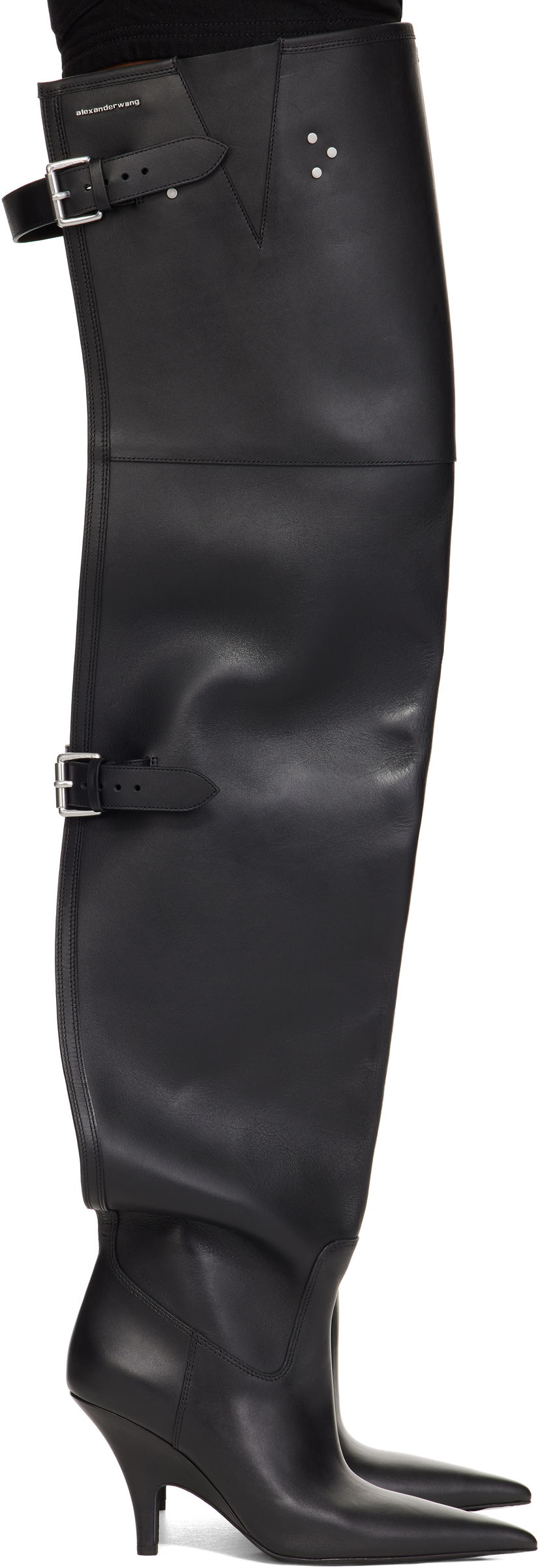Tennarit ja kengät Alexander Wang Diablo Open Back Boots Musta | 30324B036