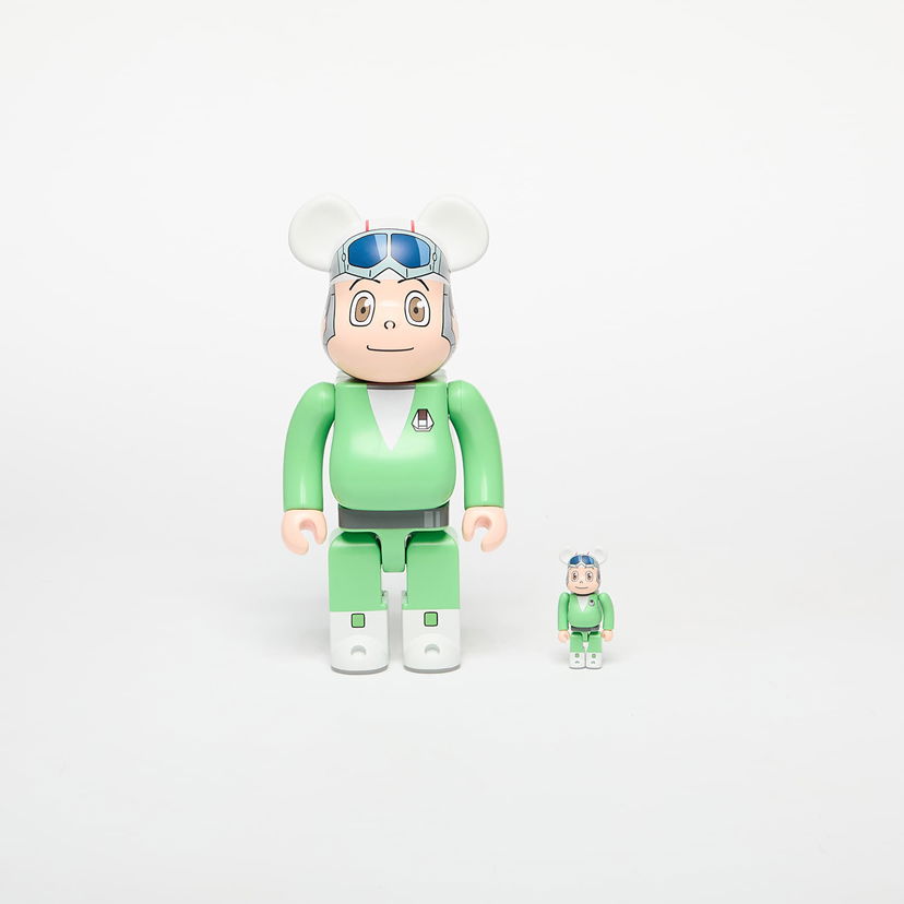Keräilykelpoinen Medicom Toy BE@RBRICK Bon 100% & 400% Figurine Set Vihreä | 4530956616100
