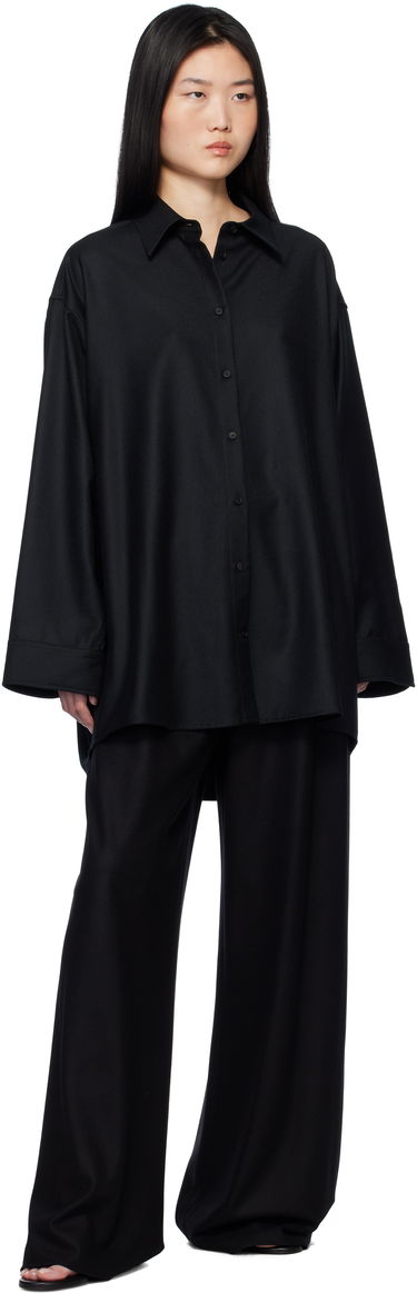Housut The Row The Row Gala Wide-Leg Trousers Musta | 1766-W3301, 3