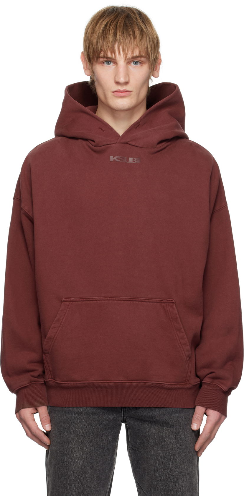 Huppari Ksubi Ekcess Oversized Hoodie Punainen | MPS25FL010