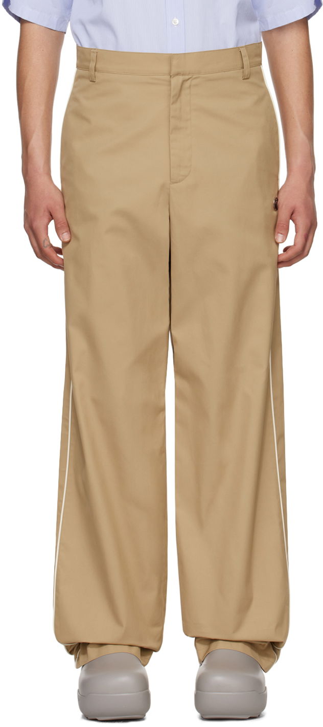 Housut Ambush Sponge Trousers Beige | BMCA001S24FAB0016200