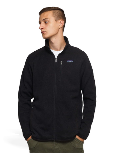 Huppari Patagonia Better Sweater Jacket Musta | 25528 BLK