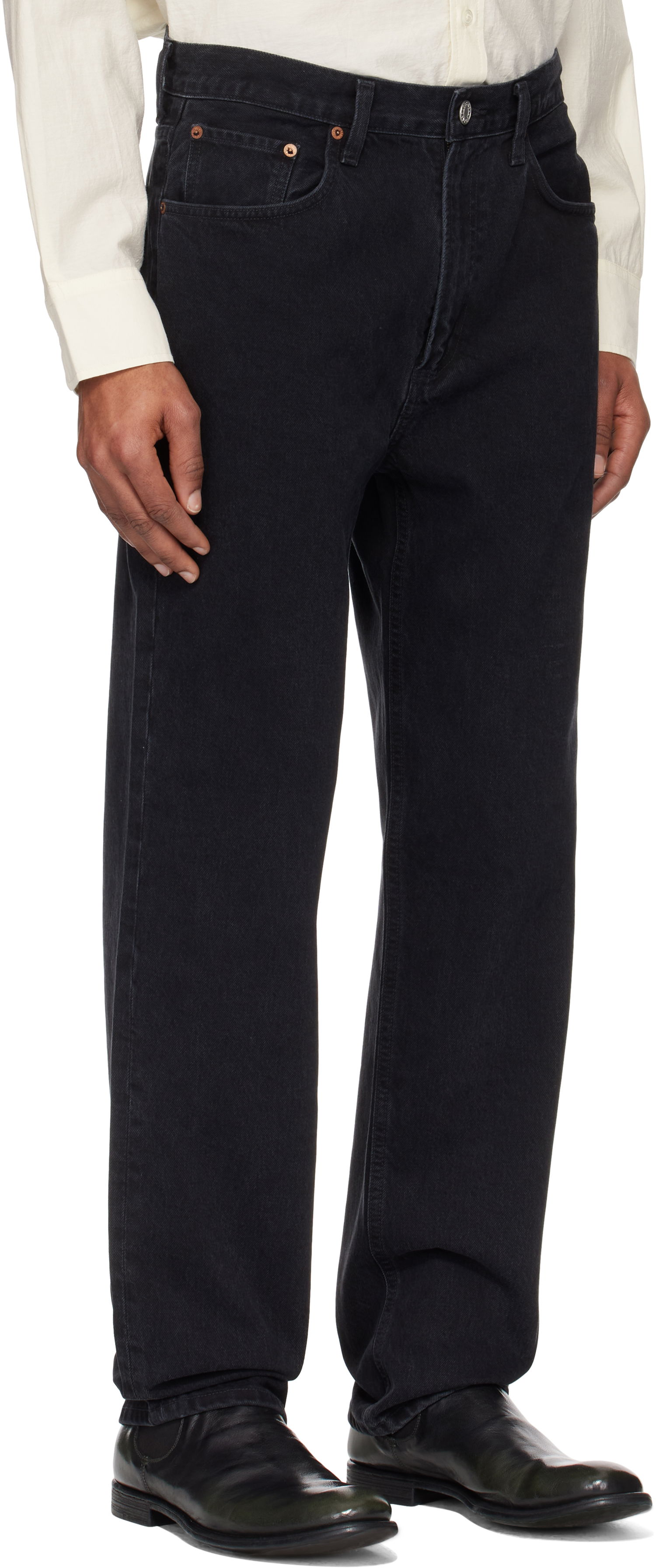 Jeans AGOLDE AGOLDE Waldon Jeans Musta | A673-1683, 1