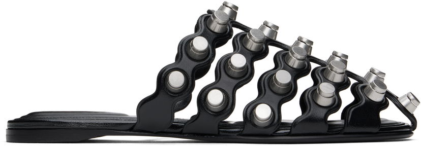 Tennarit ja kengät Alexander Wang Alexander Wang Rexa Cage Slide Sandals Musta | 30125M014