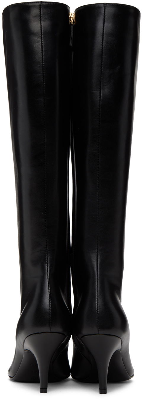 Kengänhoito The Row The Row Sling Tall Kitten Heel Boots Musta | F1411-L68, 1