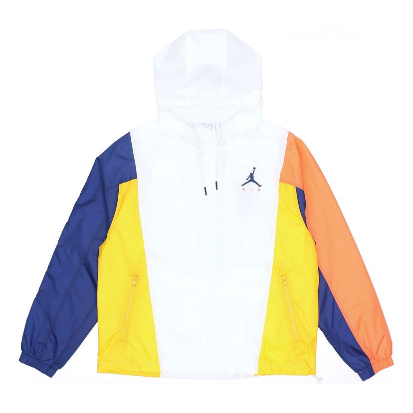 Tuulitakki Jordan Jumpman Multicolor Sports Jacket Valkoinen | CV2241-100