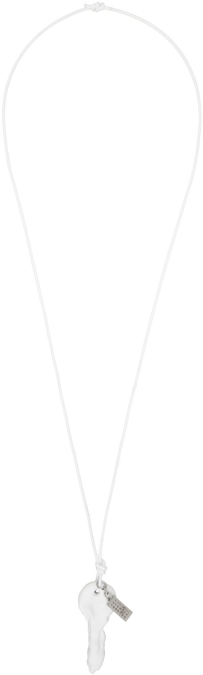 Kaulakoru Maison Margiela Waxed Key Necklace Metallinen | SM7UU0069 P7066