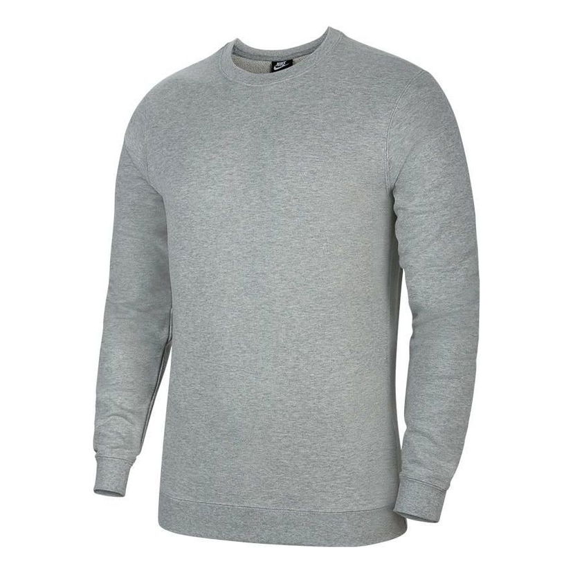 Villapaita Nike Sportswear Long Sleeve Sweatshirt Harmaa | BV6164-063