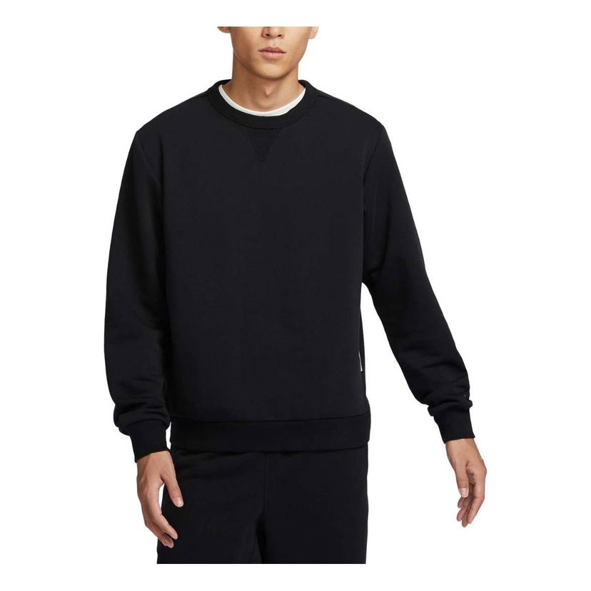 Villapaita Nike Dri-FIT Basketball Crew Neck Sweatshirt Musta | FZ0221-010