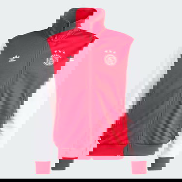 Takki adidas Performance Ajax Amsterdam Essentials Trefoil Jacket Punainen | IL6044, 3