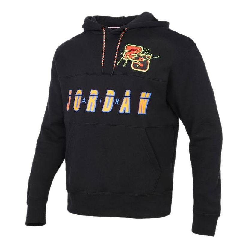 Huppari Jordan Jordan Logo Print Basketball Hoodie Musta | CV2744-010