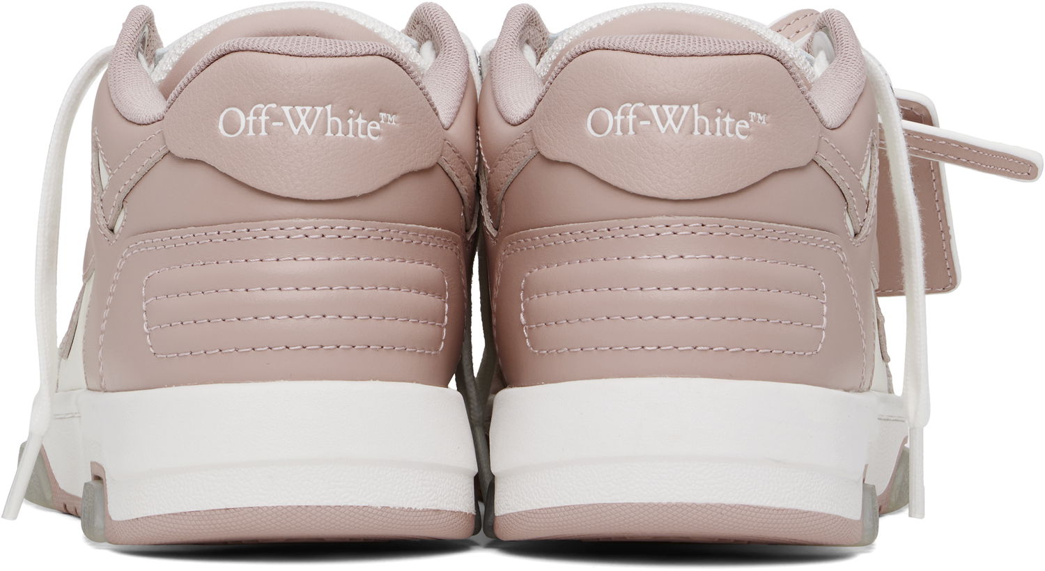 Tennarit ja kengät Off-White Out Of Office Calf Leather "White Pink" W Vaaleanpunainen | OWIA259C99-LEA006-0130, 1