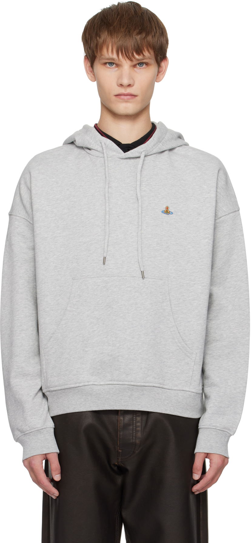 Huppari Vivienne Westwood Vivienne Westwood Ashton Hoodie Harmaa | 2I01000M-J006O-