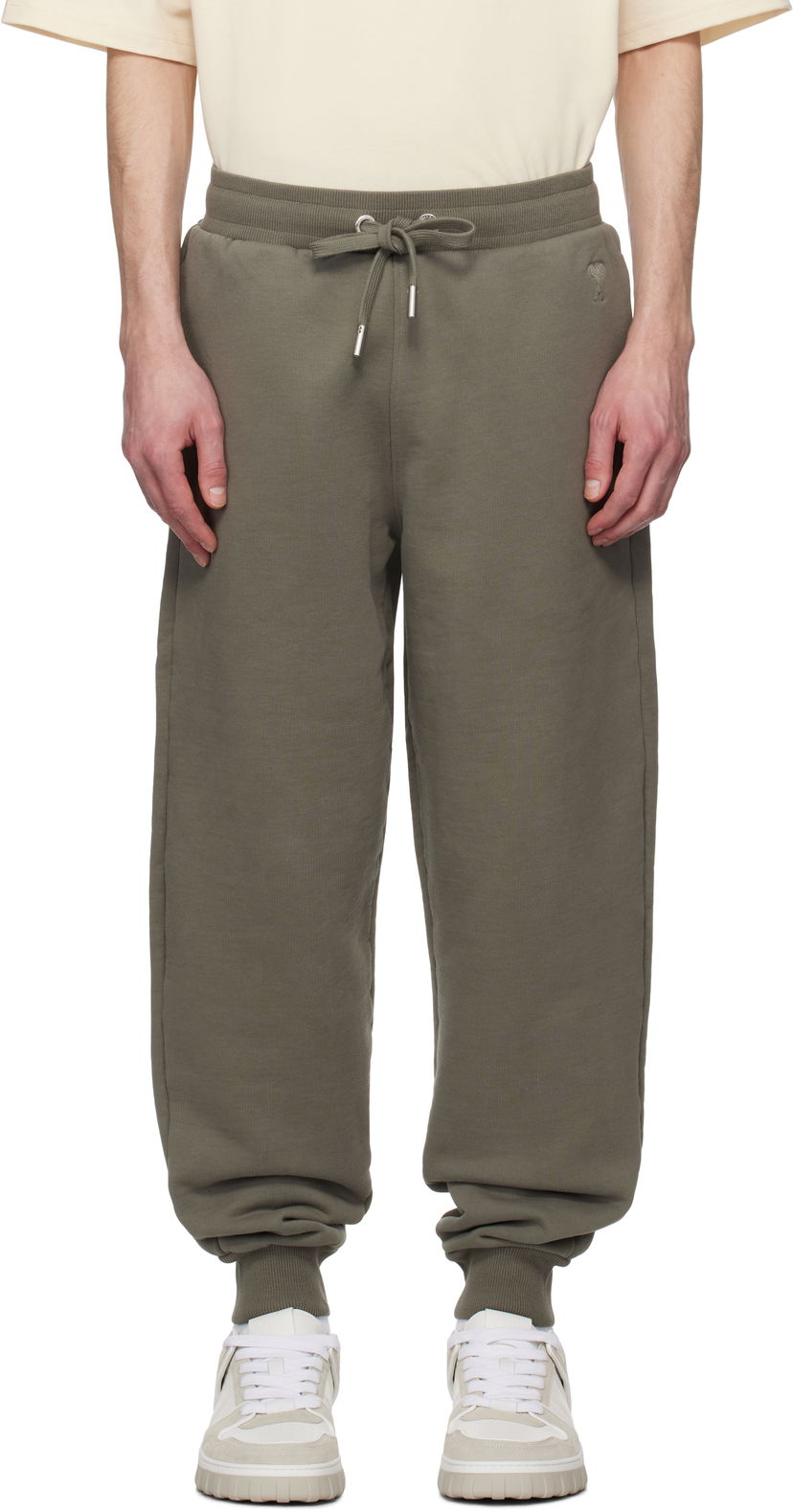 Verryttelyhousut AMI AMI Paris Ami de Coeur Sweatpants Vihreä | UTR240.747