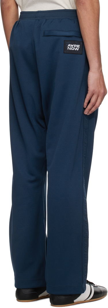 Verryttelyhousut AAPE by A Bathing Ape AAPE by A Bathing Ape 'AAPE Now' Sweatpants Tummansininen | AAPPTMB674XXNNYX, 2