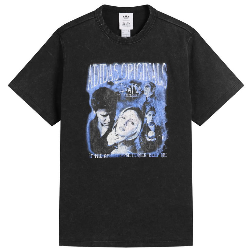 T-paita adidas Originals Buffy the Vampire Slayer Graphic Tee Musta | JX1278