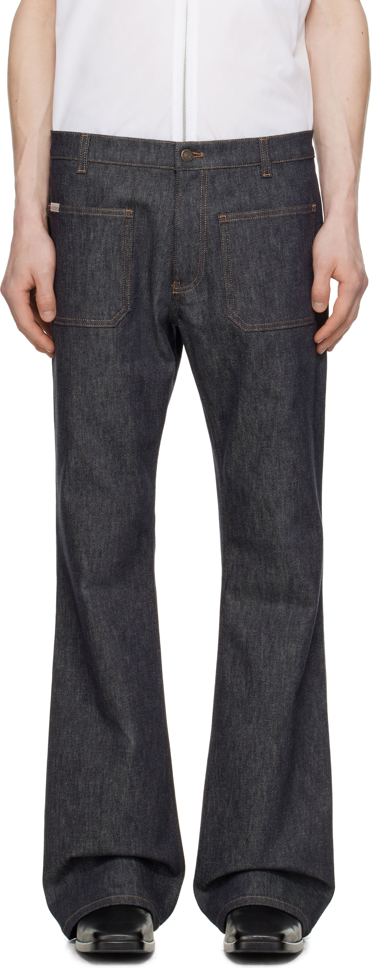 Jeans Courrèges Courrèges Bootcut Jeans Sininen | 125DPA208DE0035, 0