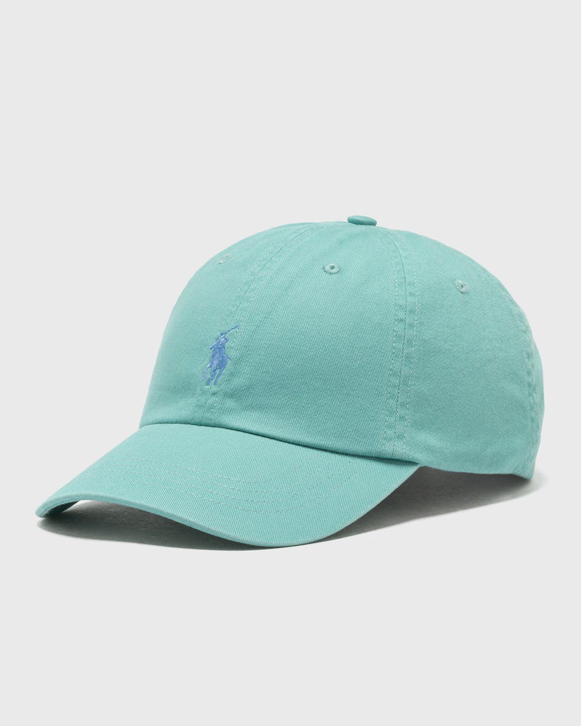 Korkki Polo by Ralph Lauren Embroidered Logo Cotton Cap Turkoosi | 710667709142