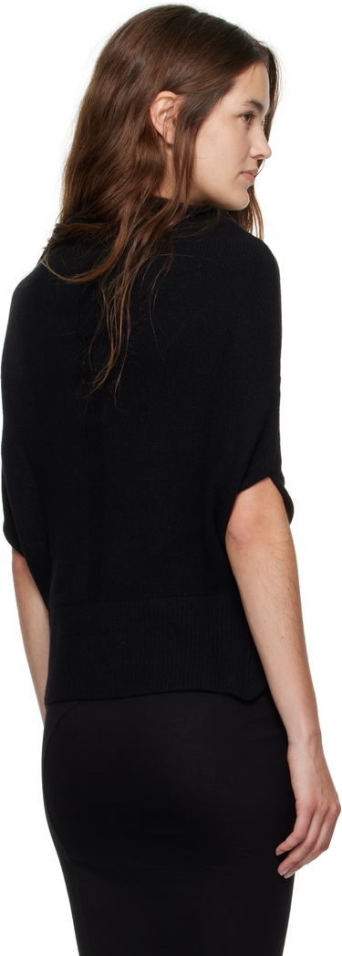 Villapaita Rick Owens Rick Owens Concordians SL Shroud Sweater Musta | RP02E4681 WSBR, 2