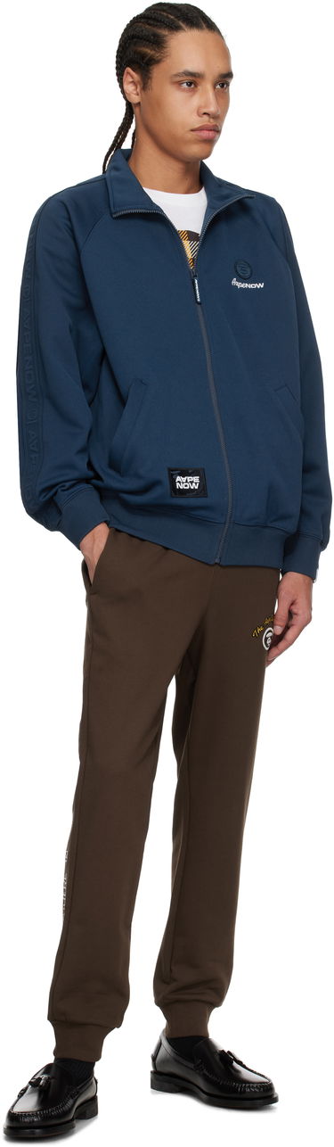 Huppari AAPE by A Bathing Ape AAPE by A Bathing Ape 'AAPE Now' Zip-Up Sweater Sininen | AAPSWMC319XXNNYX, 3