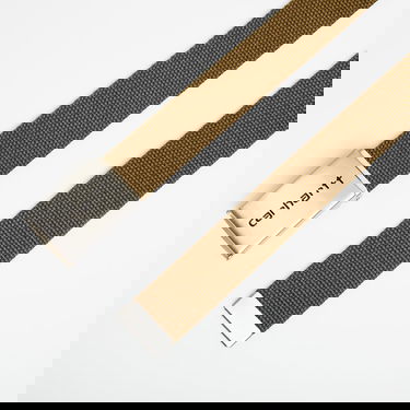 Vyöt Carhartt WIP Clip Belt Chrome Green Vihreä | I019176.1NPXX, 1