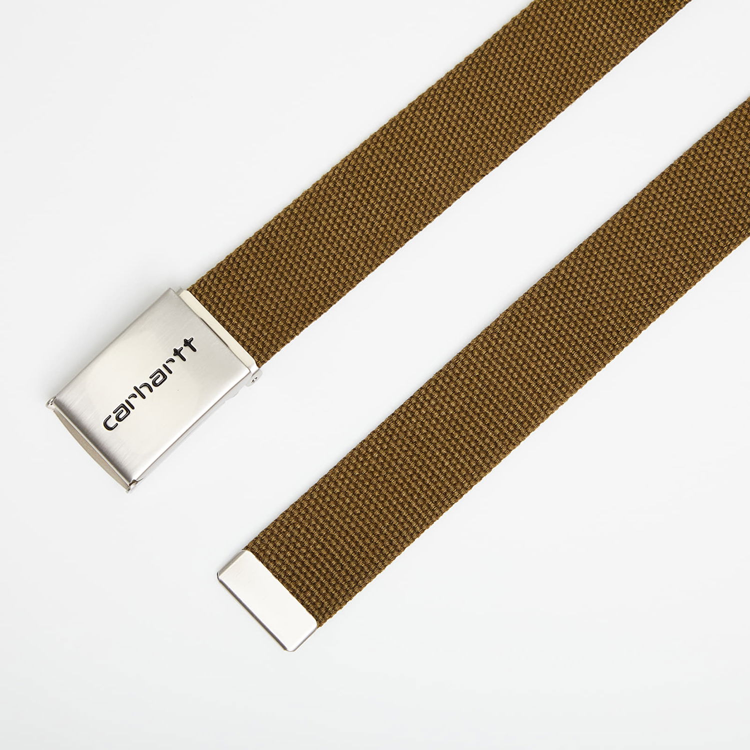 Vyöt Carhartt WIP Clip Belt Chrome Green Vihreä | I019176.1NPXX, 1
