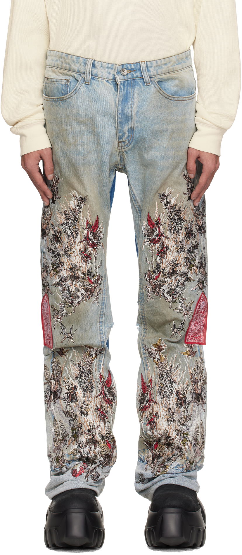 Jeans Who Decides War Who Decides War Chaos Jeans Sininen | 1120670030SS25