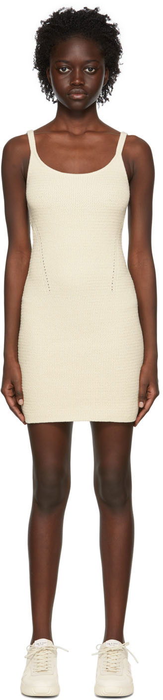 Mekko rag & bone Rag & Bone Organic Cotton Mini Dress Valkoinen | WAS22S008FG08