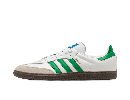 Tennarit ja kengät adidas Originals Samba OG White Green Valkoinen | IG1024