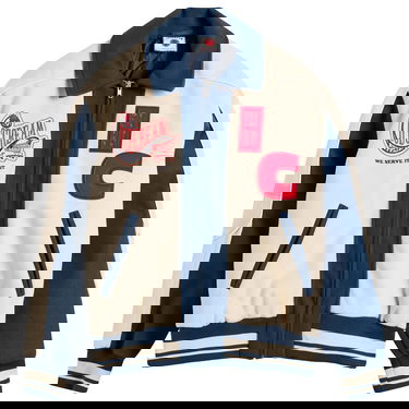 Bomber-takki BBC IceCream Checkout Varsity Jacket, Size Large Tummansininen | IC25301-EBL, 1