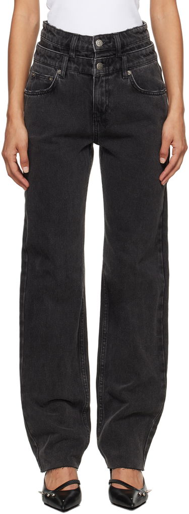 Jeans Ksubi Ksubi Playback Rework Shadow Jeans Musta | WFA24DJ003, 0