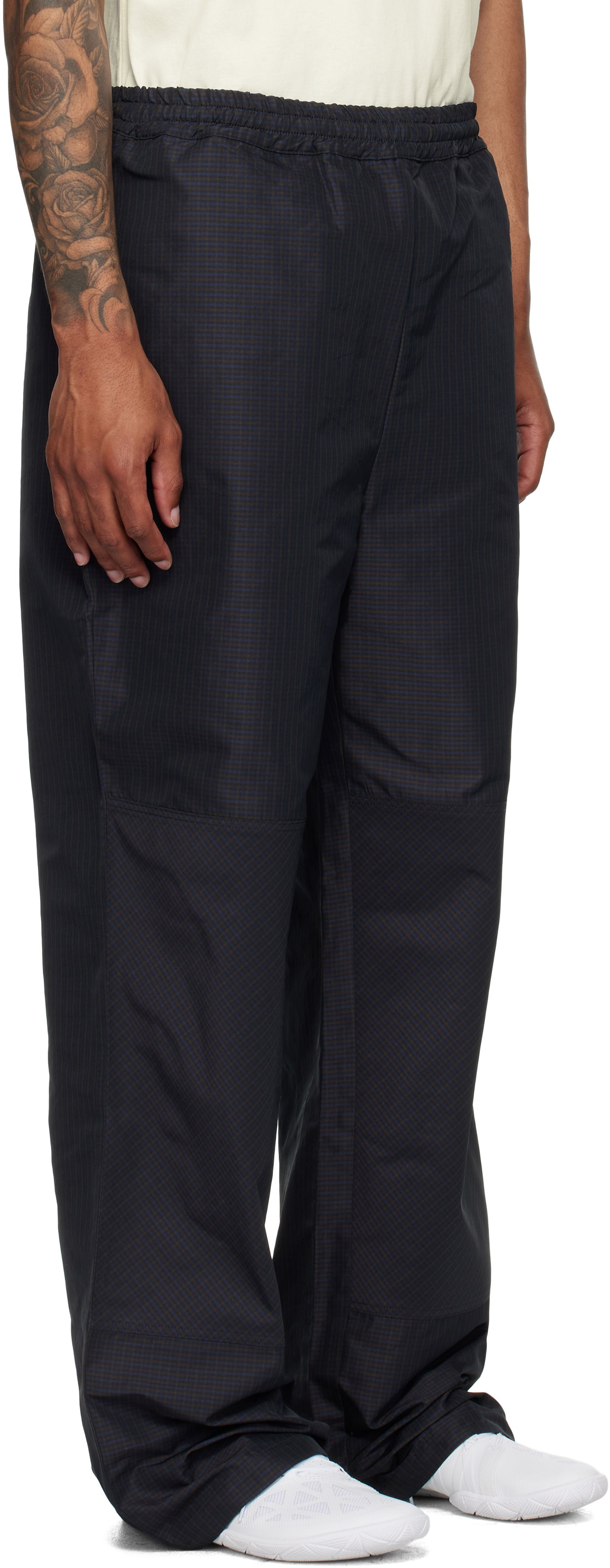 Verryttelyhousut Umbro Umbro Check Track Pants Tummansininen | UBMW0264FA167, 1