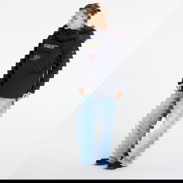 Parka Napapijri Faux Fur Hooded Winter Anorak Skidoo 2.0 XS Musta | NP0A4I5F0411, 4