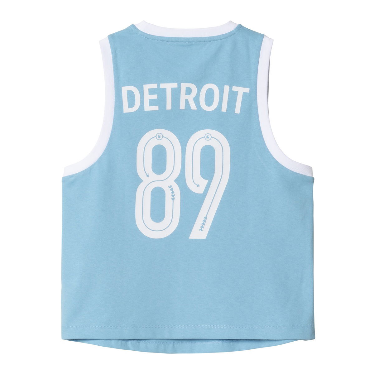 Tankkitoppi Carhartt WIP Carhartt WIP Women's Ringer Tank Top Sininen | I034678_9, 1